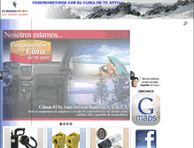 Tablet Screenshot of climas02.com